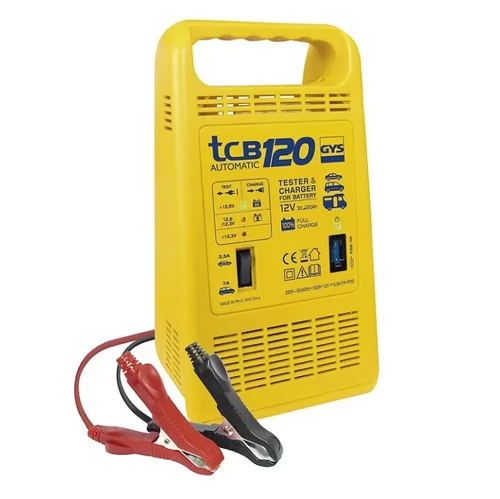 מטען אוטומטי 12V 30-120 AH  TCB120