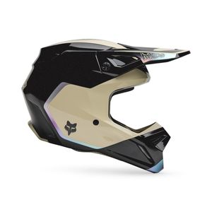 קסדת פוקס שחור - FOX V1 HELLO FUTURE V25