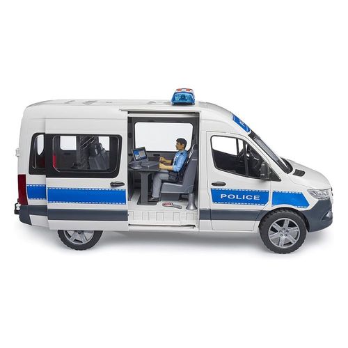 מיניבוס מרצדס זינזנה משטרה - Bruder 02683 Mercedes Benz Sprinter
