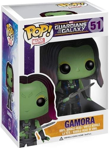 בובת פופ מארוול עם ראש מתנדנד POP Marvel: Avengers - Gamora