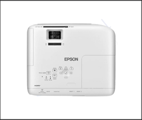 מקרן Epson EB-FH08 – איכות Full HD, בהירות של 3,600 לומן, 2 יציאות HDMI ותצוגה מרהיבה עד 337 אינץ'