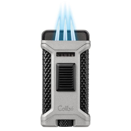 מצית סיגרים Colibri Ascari – Triple Jet עם קוצץ Punch כפול