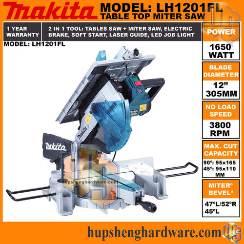 מסור גרונג עם שולחן עליון 1650W חשמלי 305 מ
