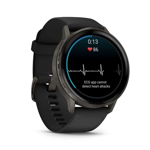 שעון ספורט חכם Garmin Venu 4 - 41mm Slate  בצבע שחור - אחריות יבואן רשמי רונלייט