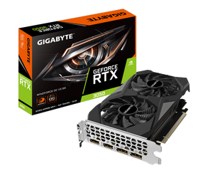 כרטיס מסך Gigabyte RTX 3050 Windforce 2 OC V2 6GB