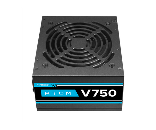 ספק כוח ANTEC ATOM V750 Active PFC 120MM silent fan non-mudular