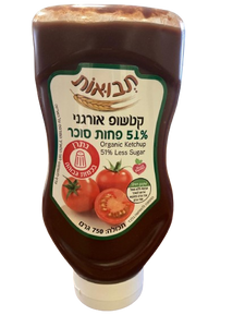 קטשופ אורגני - מופחת סוכר
