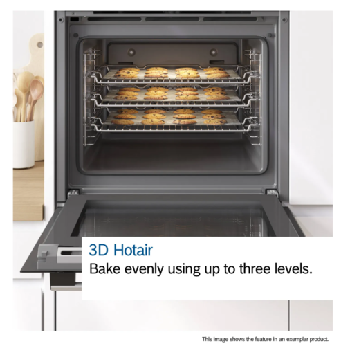 תנור בנוי פירוליטי 71 ליטר HBA572BB4