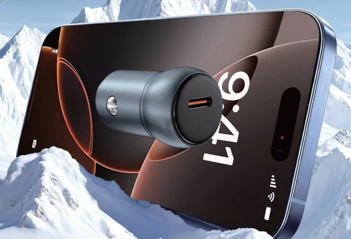 מטען רכב + כבל NONSTOP PowerLine PD 30W USB-C to Lightning