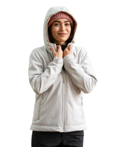 מעיל סופטשל לנשים Rebecca בז' - Outdoor Revolution