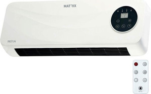 מזגנית חימום לתלייה כולל שלט Matrix 2000W מאטריקס MX-MZGN-2000W-RC