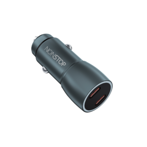 מטען רכב 2 יציאות NONSTOP PowerLine PD 60W