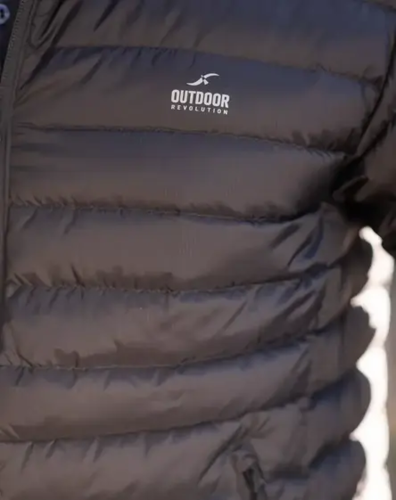 מעיל פוך גברים Bryant שחור - Outdoor Revolution