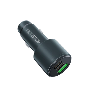 מטען רכב 3 יציאות NONSTOP PowerLine PD+QC 95W