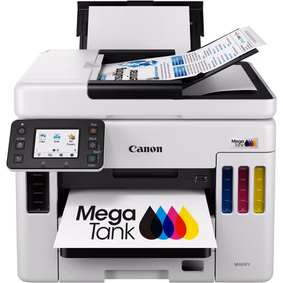 מדפסת הזרקת דיו קנון Canon MAXIFY GX7040