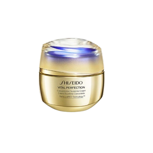Shiseido Vital Perfection Concentrated Supreme Cream 50ML שיסיידו ויטאל פרפקשן קרם אנטי אייג’ינג עשיר לעור בוגר