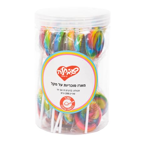 מארז סוכריות לוליפופ