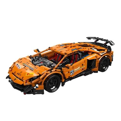 דגם הרכבה אוונטדור Mould King 13177 Aventador SVJ חשמלי ממונע 