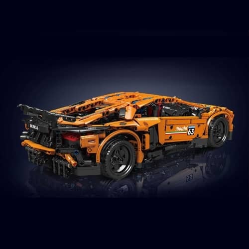 דגם הרכבה אוונטדור Mould King 13177 Aventador SVJ חשמלי ממונע 