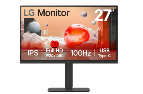 מסך מחשב LG 27BA650-B Full HD