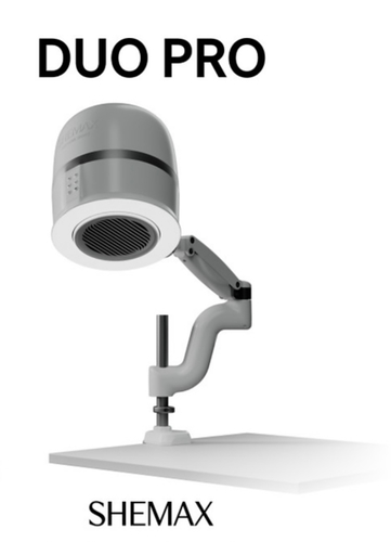 DUO PRO מנורה משולבת שואב אבק