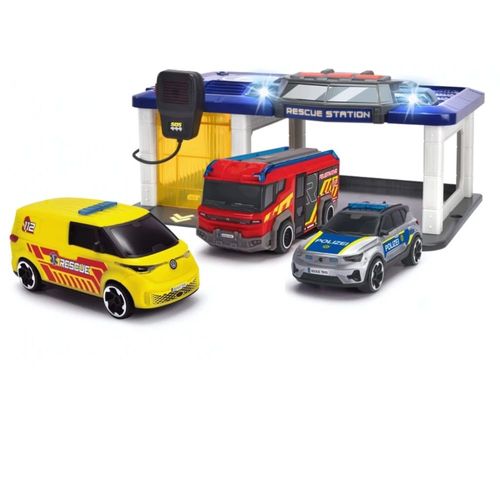 תחנת חילוץ והצלה SOS עם אורות וצלילים - DICKIE TOYS
