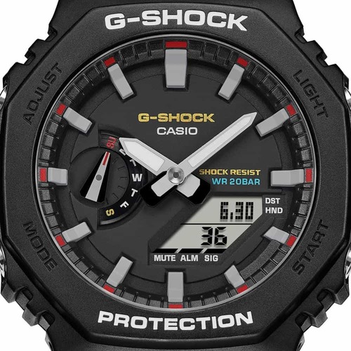 שעון יד  קארבון אנלוגי דיגיטלי GA-2100RL-1ADR - G-SHOCK
