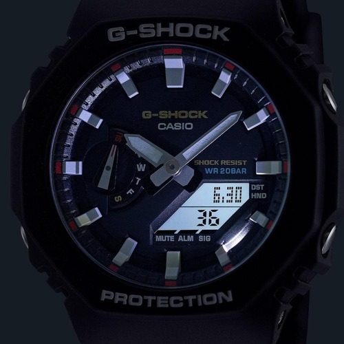 שעון יד  קארבון אנלוגי דיגיטלי GA-2100RL-1ADR - G-SHOCK