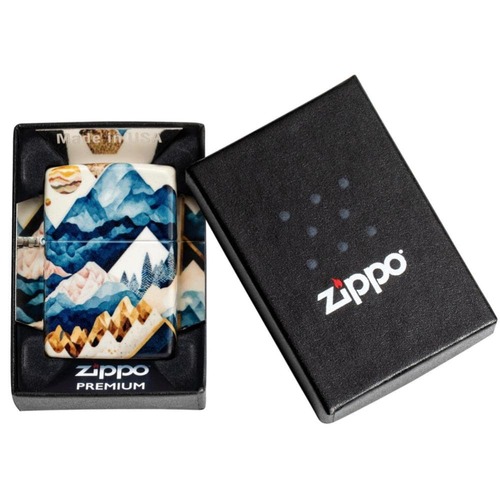 מצית זיפו קולאז׳ הרים - ZIPPO