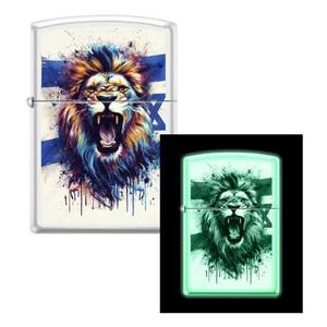 מצית זיפו שאגה ישראלית זוהר בחשכה - ZIPPO