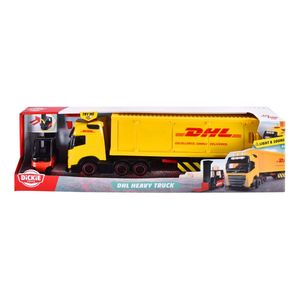 משאית DHL + מלגזה + אביזרים - Dickie Toys