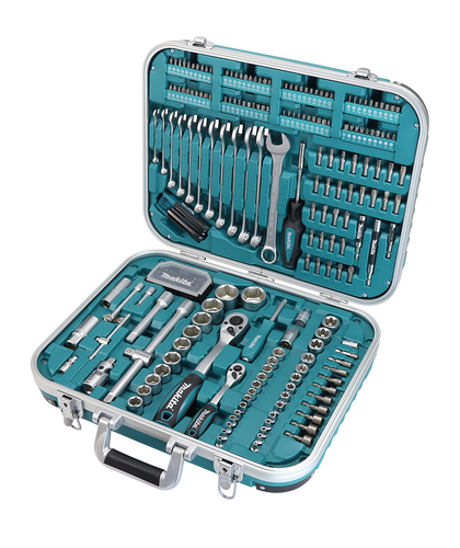 מזוודת בוקסות מפתחות וביטים 227 חלקים HD MAKITA מקיטה P-90532