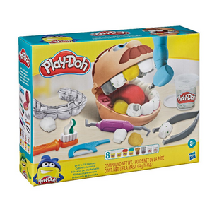 פליידו - רופא שיניים עם אביזרים ובצק - Play-Doh F1259