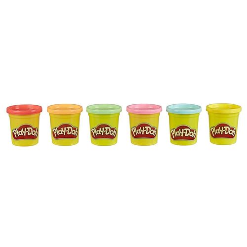 פליידו - סט 6 צבעים  Play-Doh