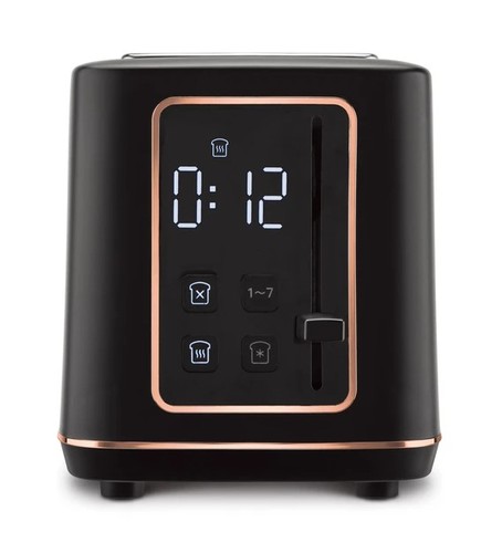 מצנם דיגיטלי 2 פרוסות Berlinger Haus Black Rose BH9661