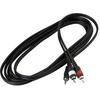 כבל כפול לסטריאו קטן 3מ’ WARWICK RCL20904 D4 RCA 2