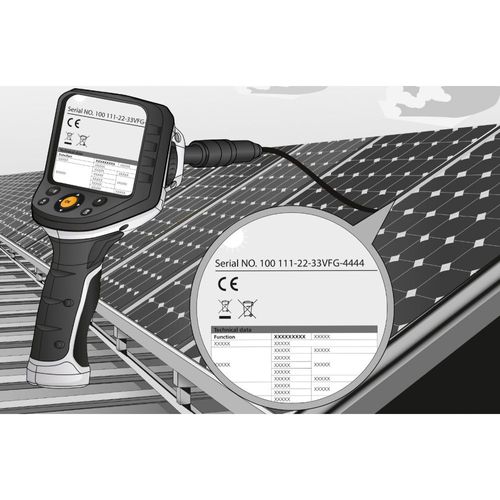 מערכת בדיקה ויזואלית VideoFlex G4 Ultra Laserliner דגם 082.240A - מכשיר מקצועי עם מסך צבע 3.5 אינץ', כבל גמיש 10 מטר ומצלמה 9 מ