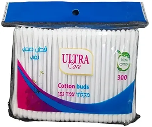אולטרה קר מקלוני צמר גפן 300 יחידות