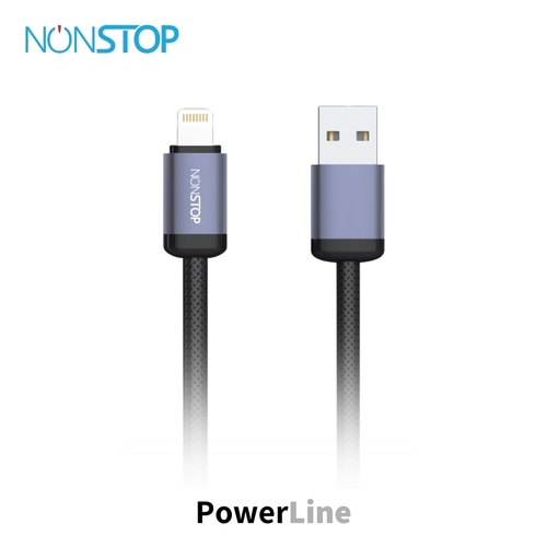 כבל טעינה וסנכרון NONSTOP PowerLine USB to Lightning