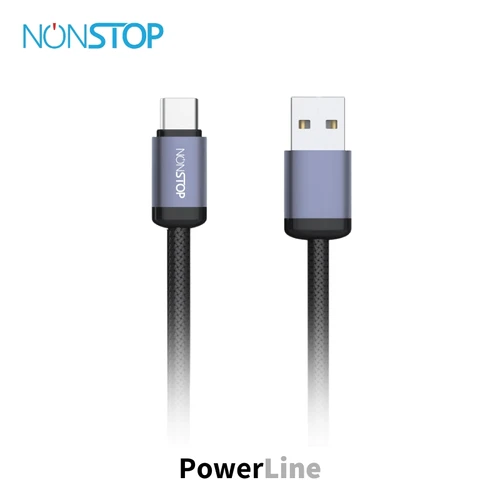 כבל טעינה וסנכרון NONSTOP PowerLine USB-A to USB-C 22.5W