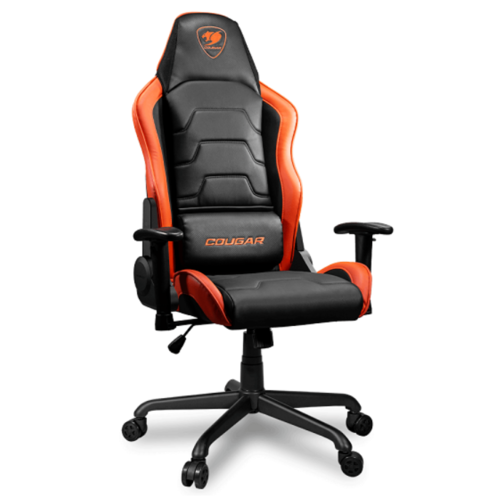 כסא COUGAR Gaming ARMOR AIR Black and Orange בעיצוב ארגונומי