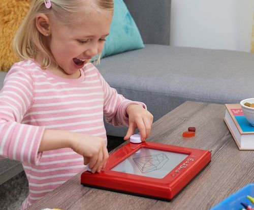 לוח ציור מחיק אדום קלאסי ETCH AND SKETCH 