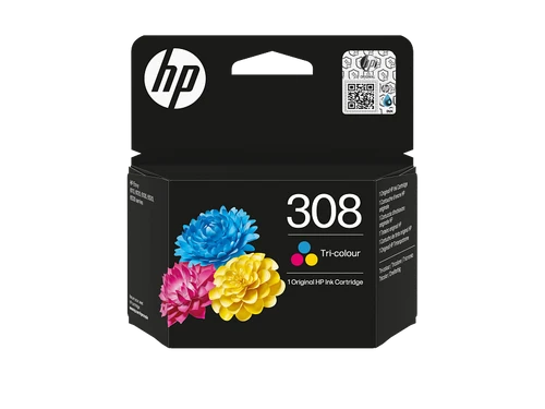 דיו צבעוני מקורי HP 308 7FP20UE (הספק 120 דף)
