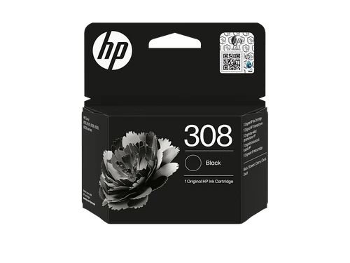 דיו שחור מקורי HP 308 7FP21UE (הספק 160 דף)