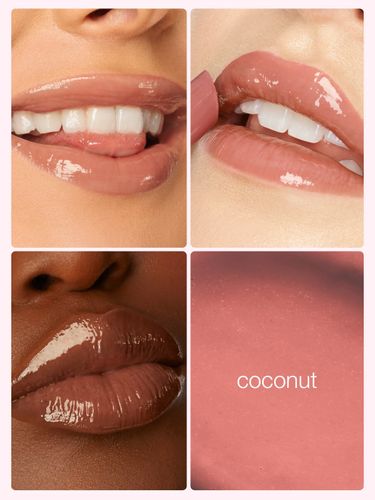 ליפ גלוס שפתיים -Juicy lip (coconut) שקוף/טבעי