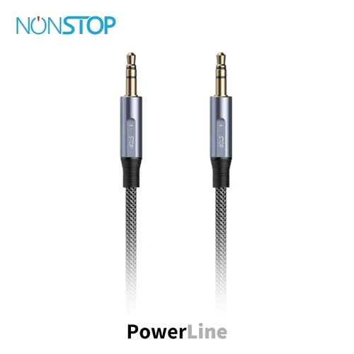 כבל אודיו NONSTOP PowerLine AUX 3.5mm
