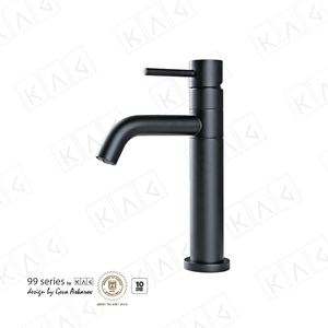 ברז קצר לכיור אמבטיה שחור  kag