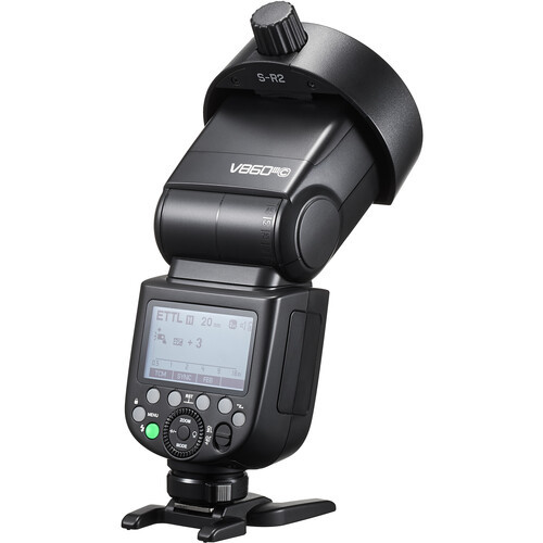 מתאם אביזרי פלאש עגול Godox S-R2