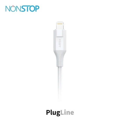 כבל טעינה וסנכרון NONSTOP PlugLine Lightning 1m