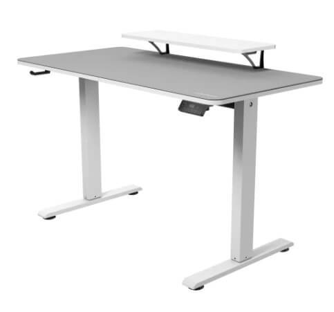 שולחן עבודה מתכוונן Cougar E-STAR   שולחן בצבע לבן , 120 שולחן חשמלי ,